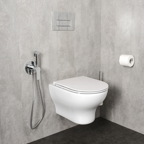 Гигиенический душ со смесителем Mariani B00185KLW хром - фото 3