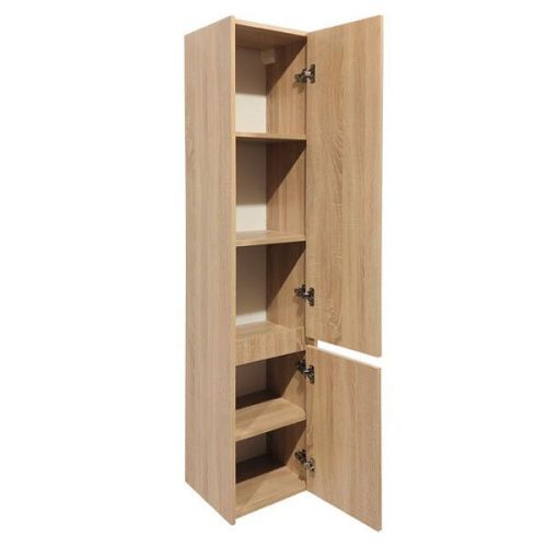 Шкаф-пенал Comforty Тромсе 00004151266CF 40х160 подвесной цвет коричневый - фото 3