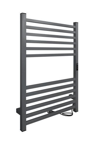 Полотенцесушитель электрический Indigo Attic LСLATCE80-50MGRt 55х80 серый - фото 3