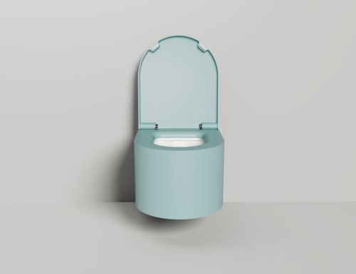 Унитаз подвесной Salini GEMELLI 240121KMF белый с сиденьем микролифт безободковый смыв торнадо - фото 5