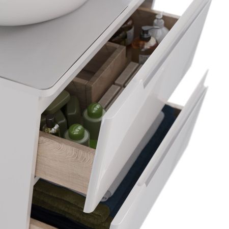 Тумба под раковину LeMark Miano LM06M60T 60х40 подвесная цвет белый