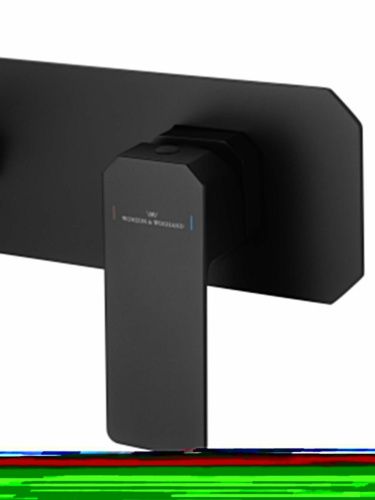 Смеситель для раковины Wonzon & Woghand Diamond WW-88869011-MB встраиваемый в стену черный - фото 4