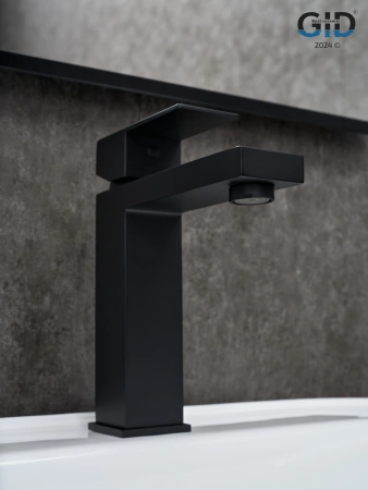 Смеситель Gid Cascada SS979BMK на раковину черный