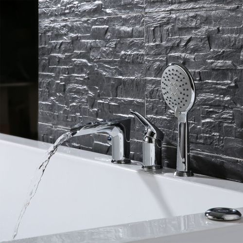 Смеситель LeMark Omega LM3145C на борт ванны хром - фото 2