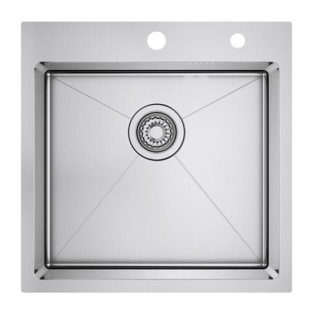 Кухонная мойка Raglo R700 R700.5050.05 50х50 цвет серый поверхность матовая