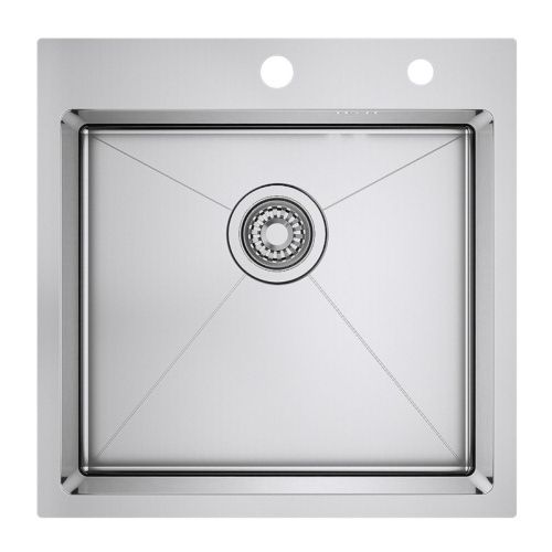 Кухонная мойка Raglo R700 R700.5050.05 50х50 цвет серый поверхность матовая - фото 2