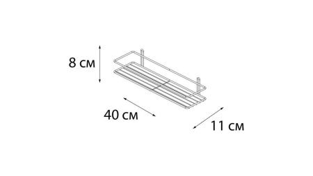 Полка в ванную комнату Fixsen FX-730-1