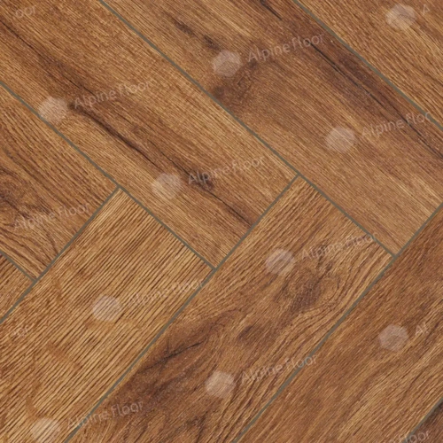 Ламинат Alpine Floor Herringbone 10 LF107-09 Дуб Калабрия толщина 1 см 33 класс 600х100 - фото 2