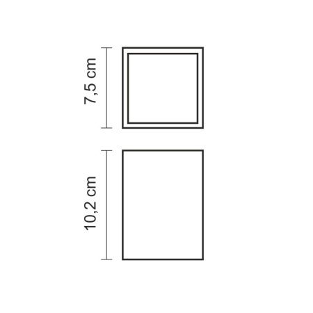 Стакан для зубных щеток WasserKRAFT 88228