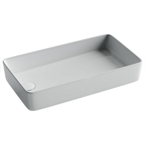 Раковина из сантехнического фарфора Ceramica Nova ELEMENT CN5048 60х30 накладная цвет белый без отверстий под смеситель - фото 2