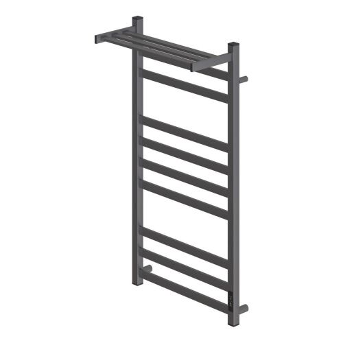 Полотенцесушитель электрический Point Меркурий PN83850PGR 55х100 серый - фото 4