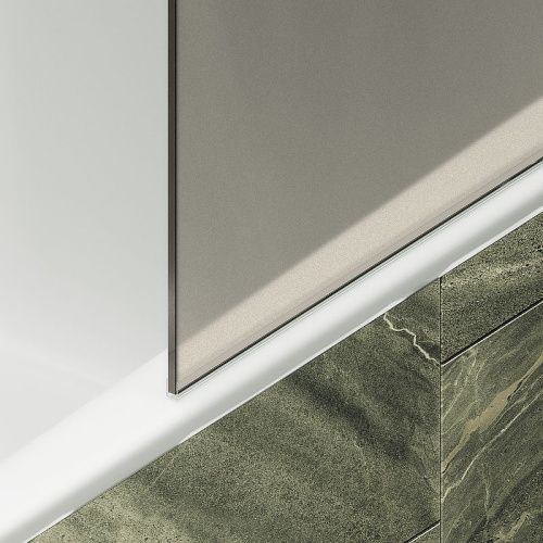 Душевая шторка на ванну Maybah Glass MGV-249-6ш 30х140 стекло тонированное профиль черный ориентация универсальная - фото 5