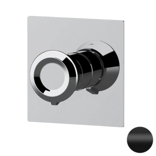 Смеситель для душа Remer Element ET30QNO встраиваемый в стену черный