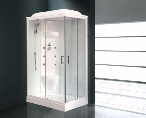 Душевая кабина Royal Bath НР RB8120HP7-WT-L 120х80 прямоугольная с крышей ориентация левая - фото 2