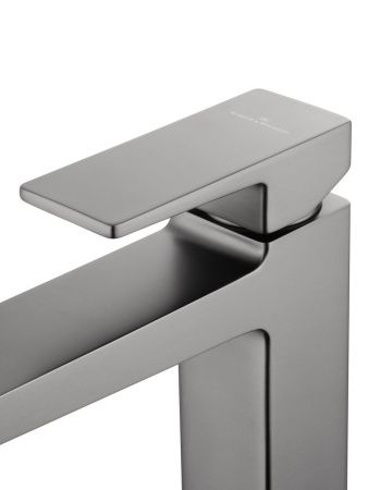 Смеситель Wonzon & Woghand Cube 2.0 WW-88018068-BGM на раковину серый