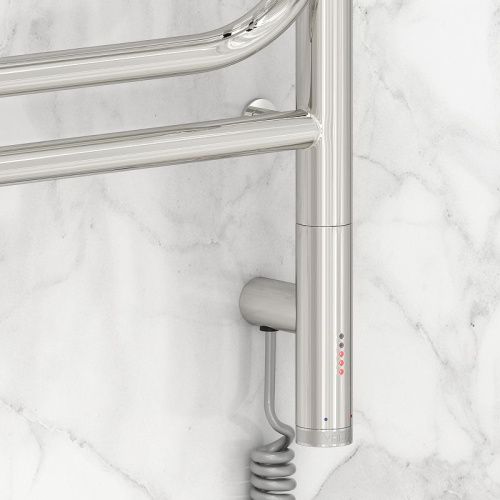 Полотенцесушитель электрический Сунержа Элегия 3.0 00-5819-8050 50х80 хром - фото 4