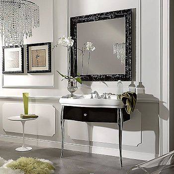 Раковина из сантехнического фарфора Kerasan Retro 105001*3 100х50 подвесная цвет белый 3 отверстия под смеситель