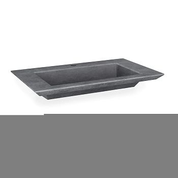 Раковина Jorno INCLINE Inc.08.80/P/Bet/JR полувстраиваемая цвет серый