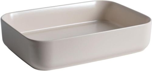 Раковина керамическая Allen Brau Fantasy 4.11021.IV 50х40 накладная цвет бежевый без отверстий под смеситель