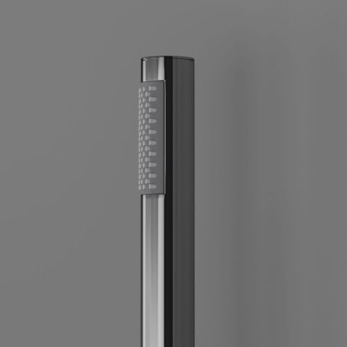 Душевая стойка Sancos Game SC3002MB настенная цвет черный с термостатом - фото 5