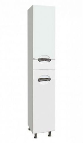 Шкаф-пенал Misty Лаванда Э-Лав05035-011П 40х190 напольный цвет белый - фото 2