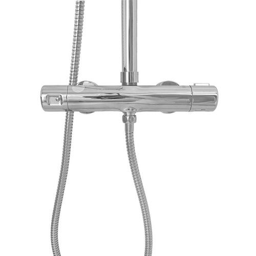 Душевая стойка Orange Thermo T02S4-912cr настенная цвет хром с термостатом - фото 4