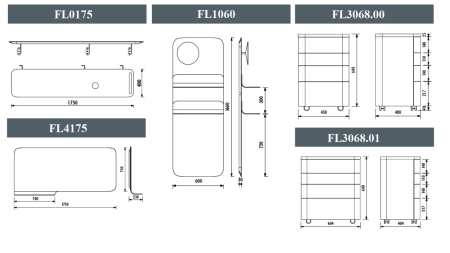 Зеркало Creavit Foglia FL4175.00 180х80