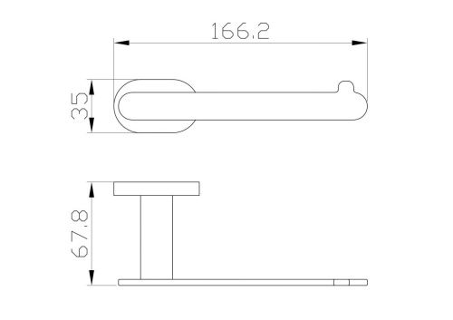 Бумагодержатель Wonzon & Woghand First WW-8416 - фото 2