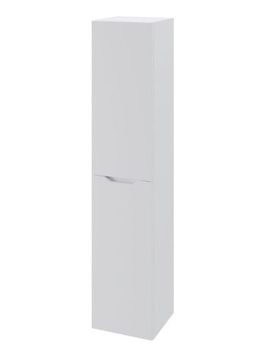 Шкаф-пенал Orange Line Li-35Puw 40х170 подвесной цвет белый - фото 3