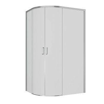 Душевой уголок Ambassador Queen 11011103R 120х80 стекло прозрачное профиль хром без поддона