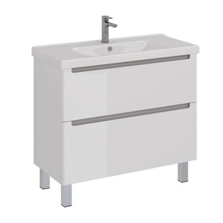 Тумба под раковину LeMark Buno LM04B100T 100х40 напольная цвет белый