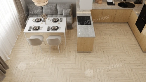 Ламинат Alpine Floor Herringbone 12 Pro New LF106-01 Дуб Лион толщина 1.2 см 34 класс 606х101 - фото 4
