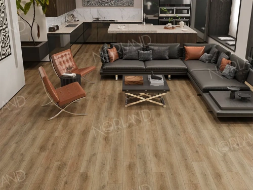 SPC ламинат Norland Vakre 1022-12 Gutulia толщина 0.4 см 43 класс 1220х183 - фото 3