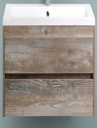 Тумба под раковину Art&Max FAMILY Family-500-2C-SO-PE 50х40 подвесная цвет серый