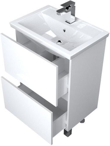 Тумба под раковину 1MarKa Aris У76053 60х40 цвет белый - фото 2