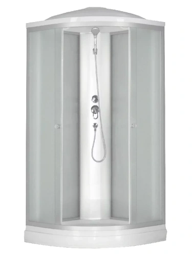 Душевая кабина River NARA LIGHT 10000002955 100х100 четверть круга с крышей ориентация универсальная - фото 5