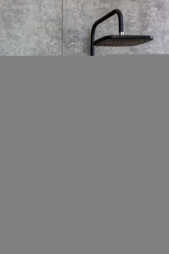 Душевая стойка Orange O-Shower OW04b настенная цвет черный - фото 4