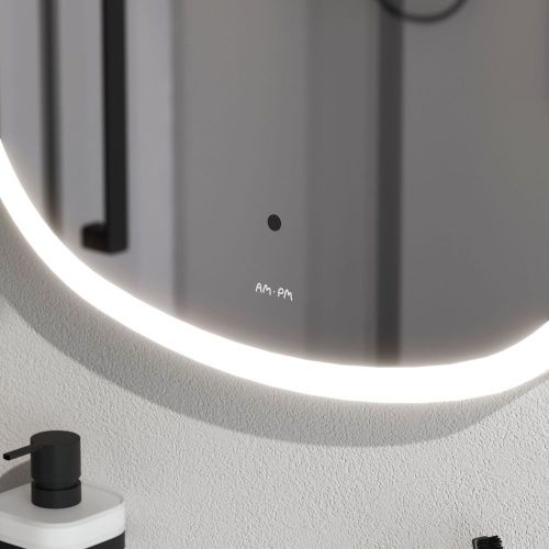 Зеркало с подсветкой Am.Pm Func M8FMOX0551WGS 60х60 подвесное - фото 5