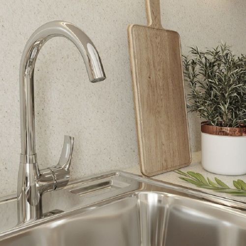 Смеситель для кухни Milardo Meal M07SB0JM05 на мойку хром - фото 2