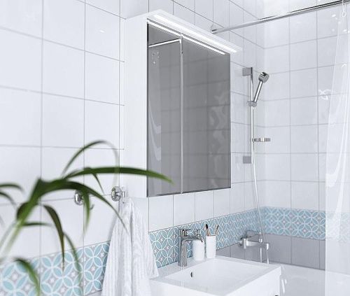 Зеркало-шкаф 1MarKa Соната Ц0000007616 80х80 подвесной цвет белый - фото 3