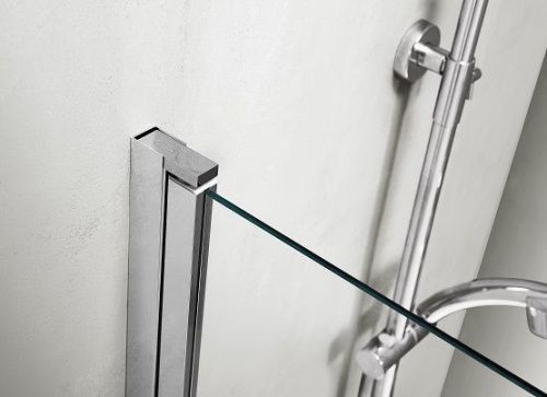 Душевая шторка на ванну Aquatek ДЕЛЬТА AQ DEL SBA 08015CH 80х150 стекло прозрачное профиль хром ориентация универсальная - фото 3