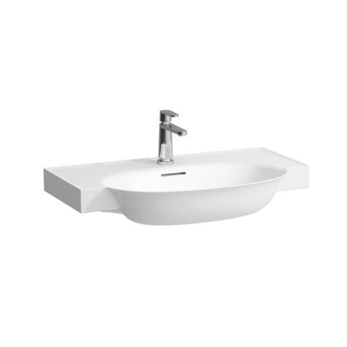 Раковина керамическая Laufen New Classic 8.1385.5.000.104.1 80 см подвесная цвет белый 1 отверстие под смеситель