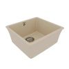 Кухонная мойка LeMark Sinara 440-u 9910068 45х40 цвет бежевый поверхность матовая