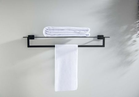 Полка в ванную комнату Aquatek ЛИБРА AQ4315MB