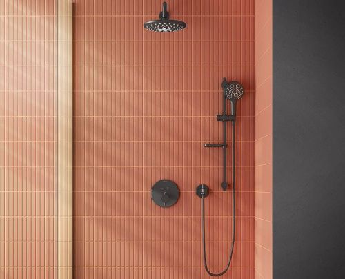 Душевой гарнитур Vitra Bliss A4574336EXP настенный черный - фото 2