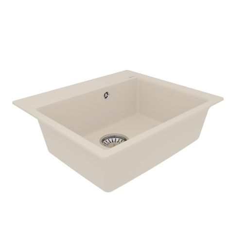 Кухонная мойка LeMark Hanka 570 9910018 55х50 цвет бежевый поверхность матовая - фото 2