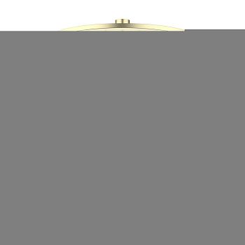 Верхний душ Aquatek AQ2077BG 25х25 золото