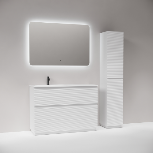 Тумба под раковину Sancos FOLK Floor FL120FLW 120х40 напольная цвет белый - фото 2