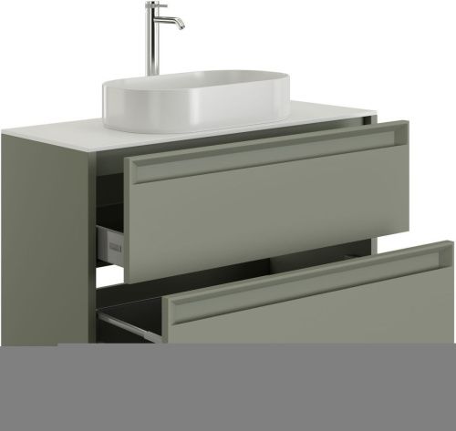 Тумба под раковину Allen Brau Fantasy 2.0 1.11001.CGM 2.0 80х50 подвесная цвет зеленый