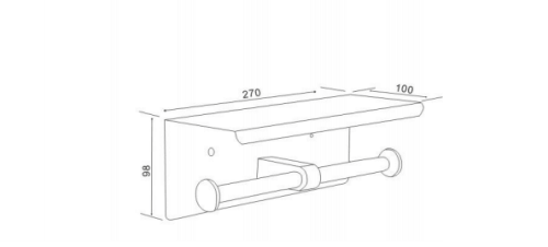 Бумагодержатель D-Lin D201507-2 - фото 2